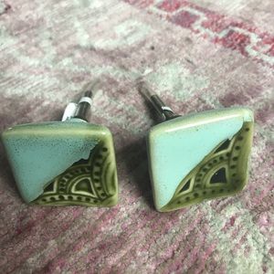 Vintage style porcelain door handles